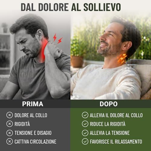 BeFit24 Massaggiatore Collo 4D Wireless